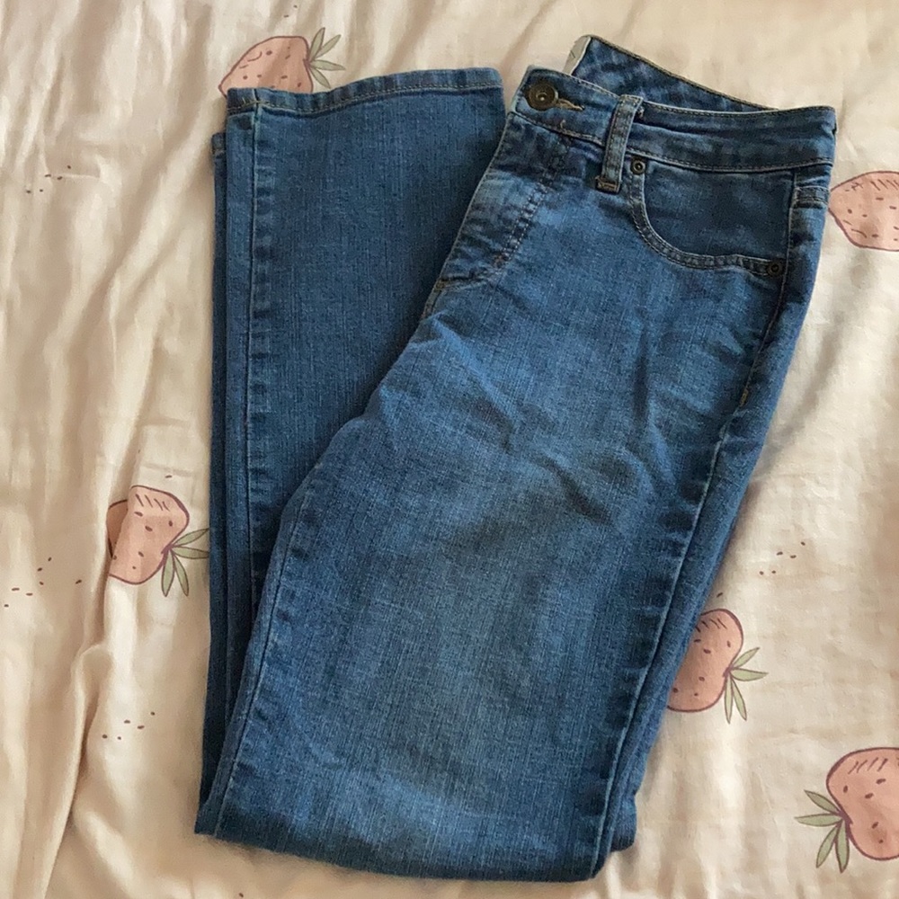 Straight leg women’s jeans